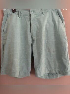 Men's Ron Jon Light Seafoam Shorts Size 34